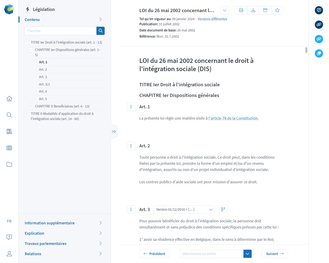 Legislation Screen CPAS