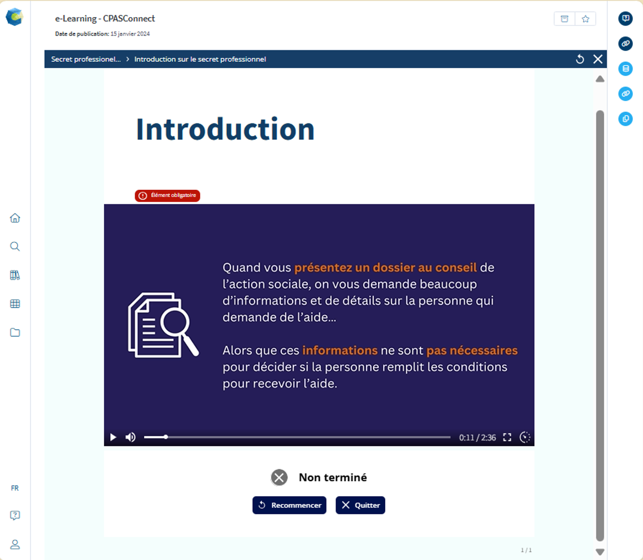 Elearning Secret Professionnel